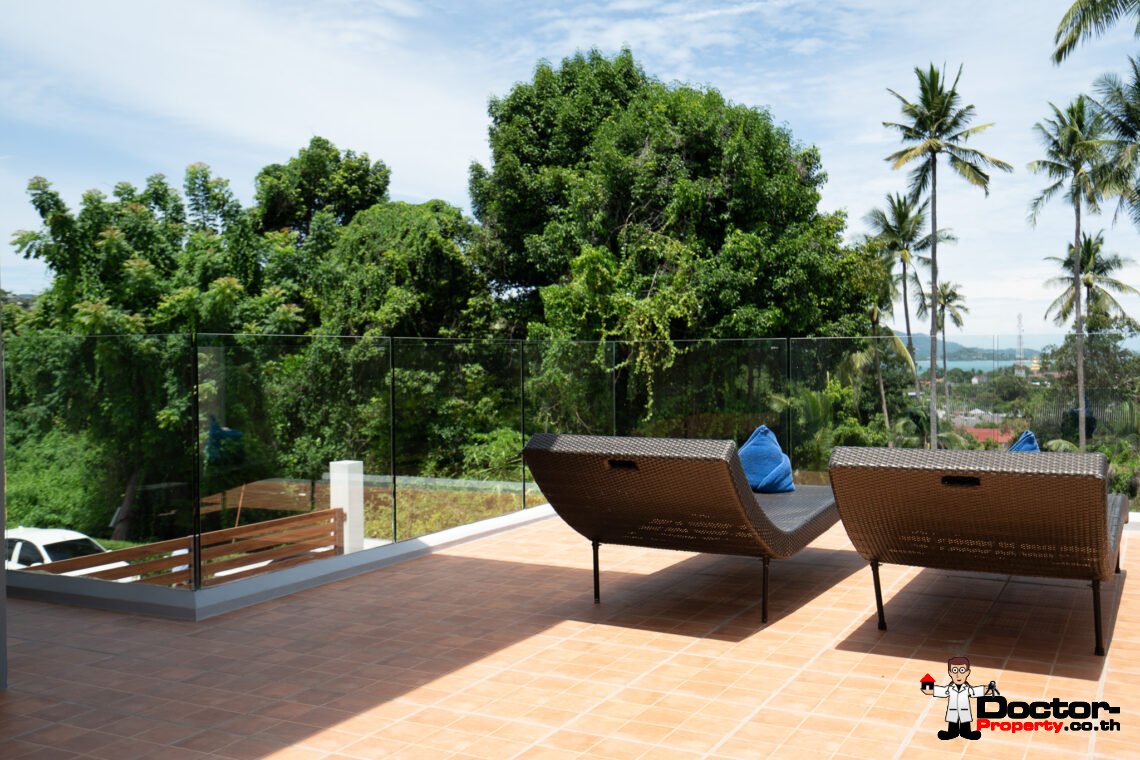 Modern 2 Bedroom Town Villa with Pool in Plai Laem, Koh Samui – For Sale