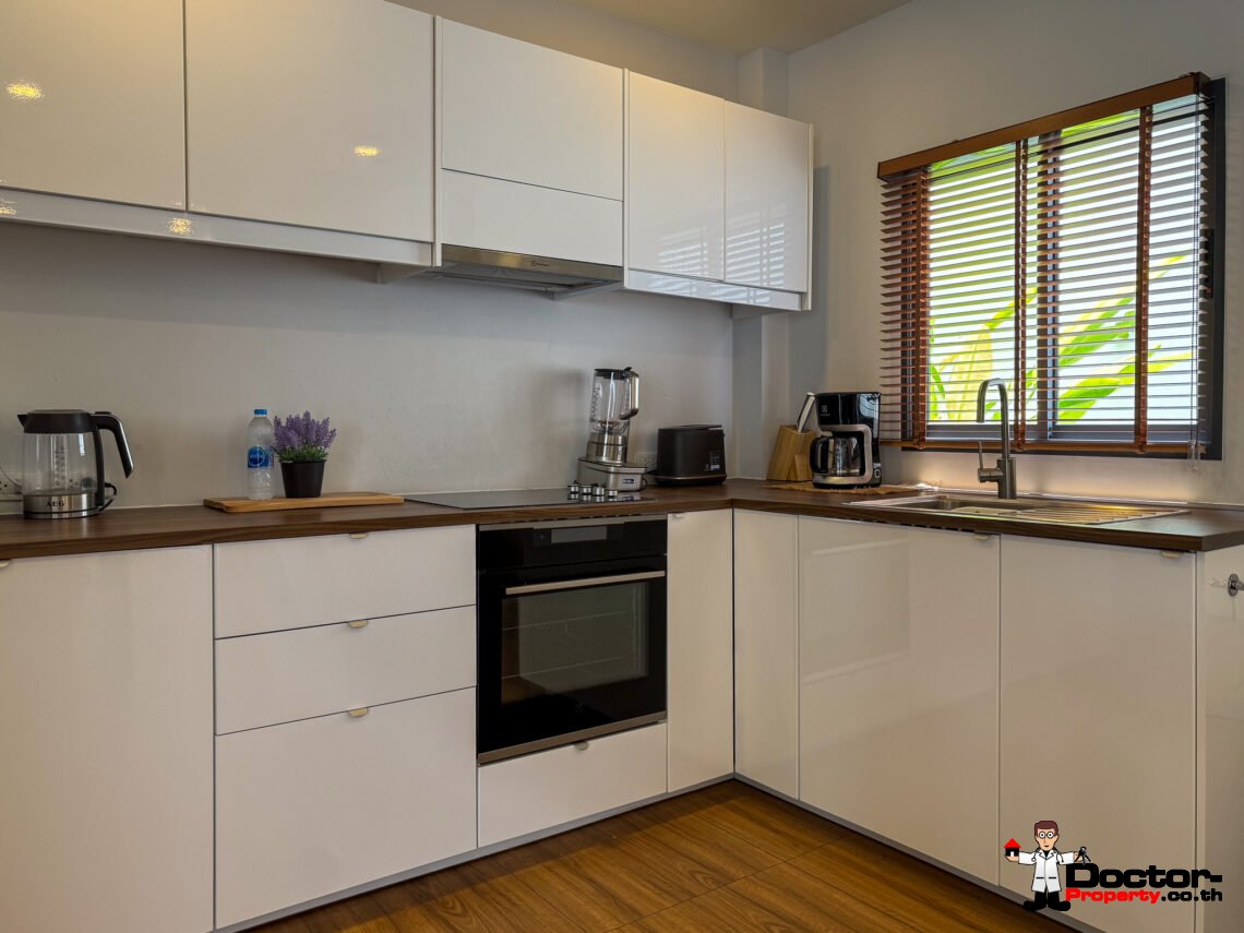 Modern 2 Bedroom Town Villa with Pool in Plai Laem, Koh Samui – For Sale