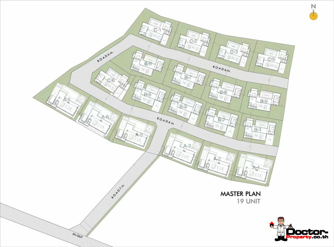 SeaView Villas Project in Maenam, Koh Samui – For sale