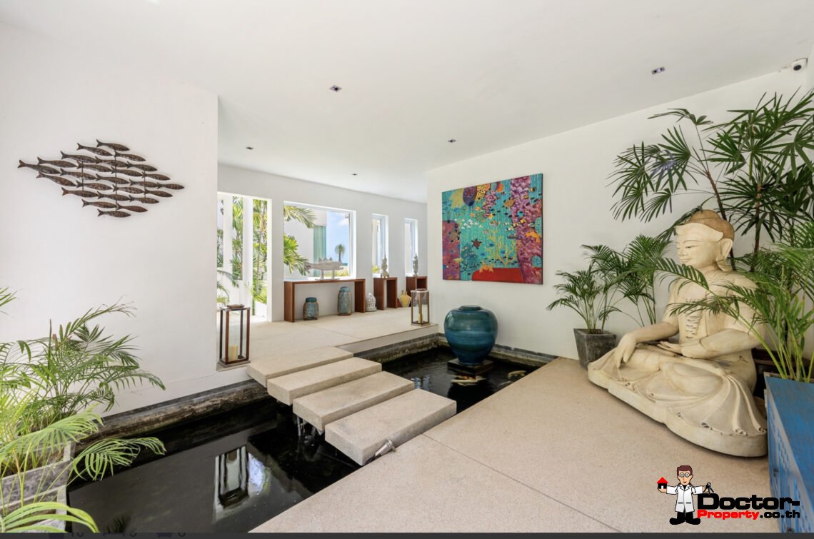 5 Bedroom Luxury Modern Villa in Laem Sett, Koh Samui – For Sale