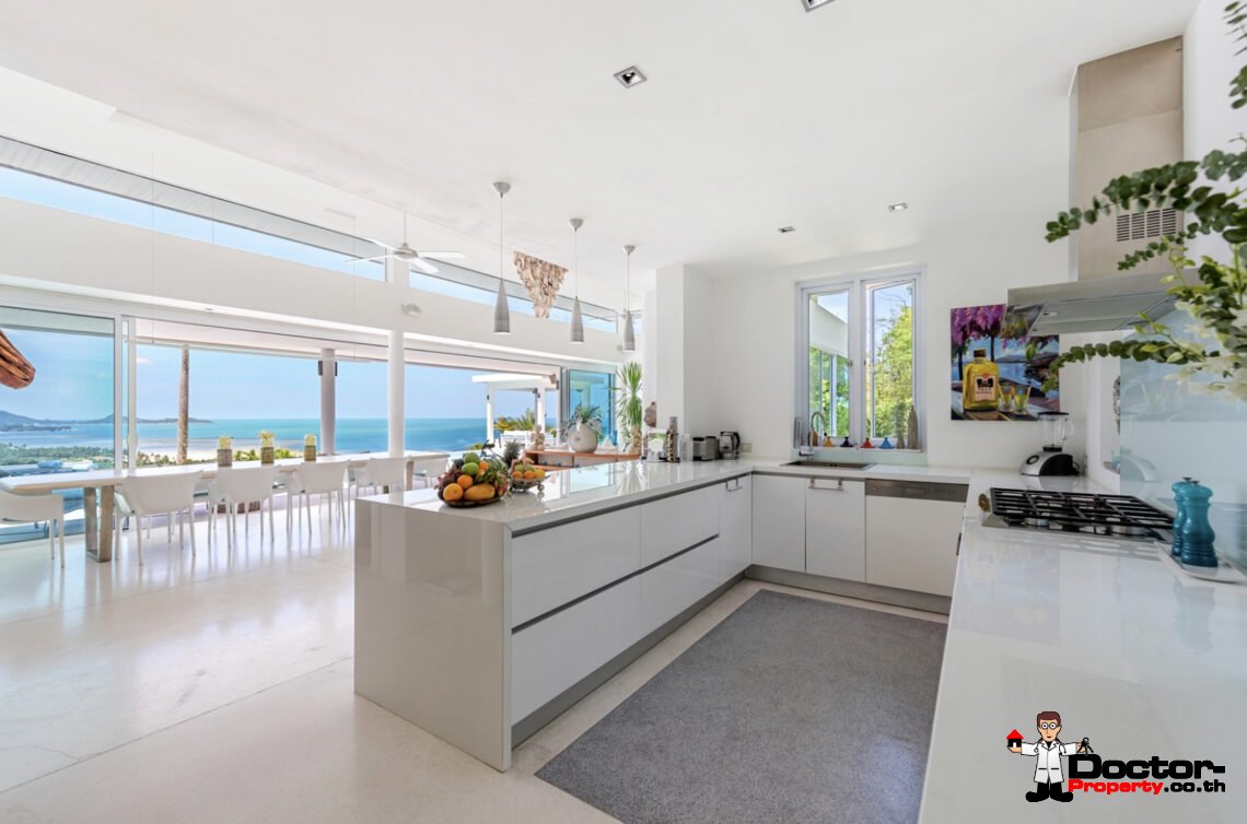 5 Bedroom Luxury Modern Villa in Laem Sett, Koh Samui – For Sale