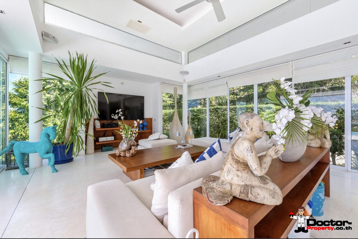 5 Bedroom Luxury Modern Villa in Laem Sett, Koh Samui – For Sale