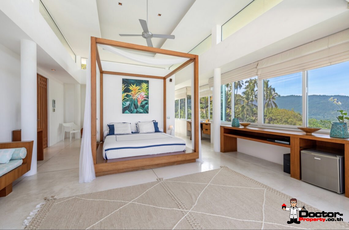 5 Bedroom Luxury Modern Villa in Laem Sett, Koh Samui – For Sale