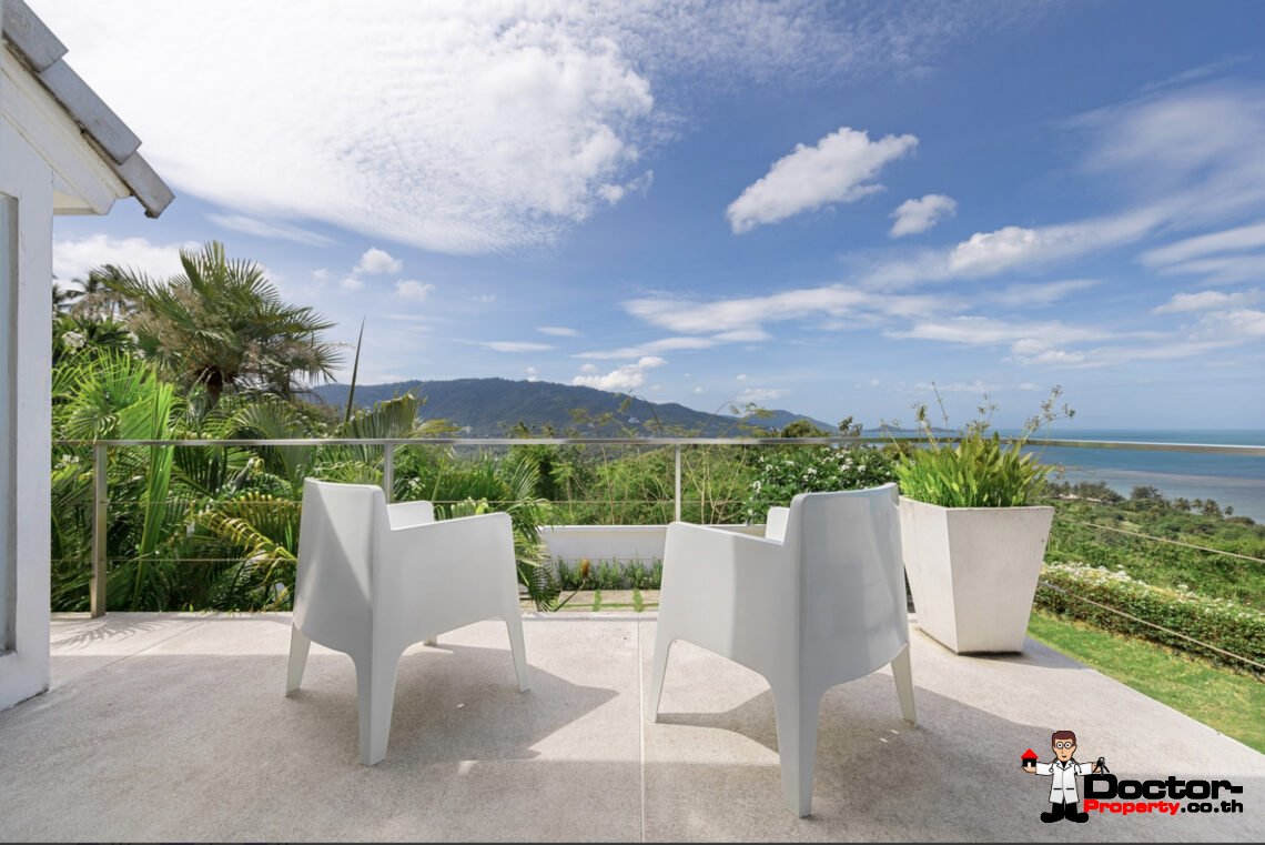 5 Bedroom Luxury Modern Villa in Laem Sett, Koh Samui – For Sale