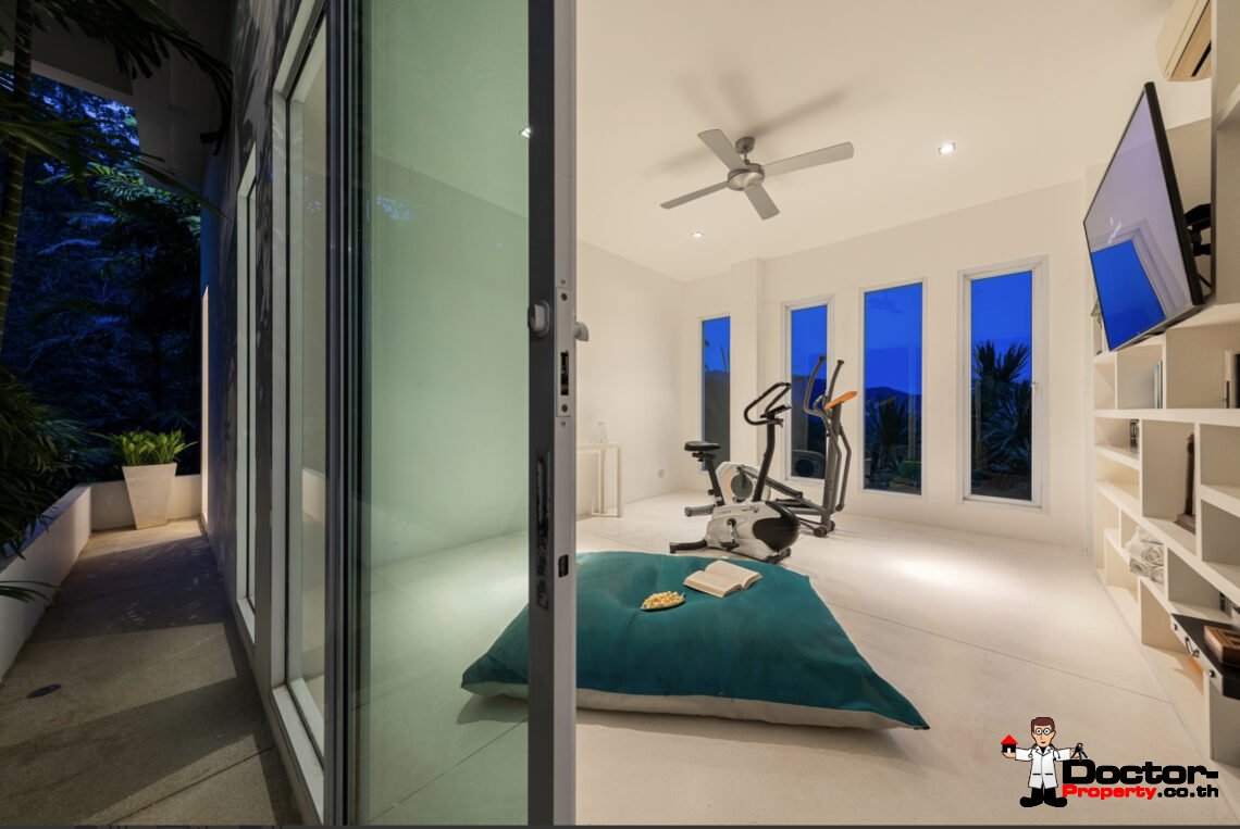 5 Bedroom Luxury Modern Villa in Laem Sett, Koh Samui – For Sale