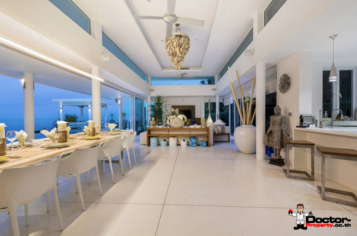 5 Bedroom Luxury Modern Villa in Laem Sett, Koh Samui – For Sale