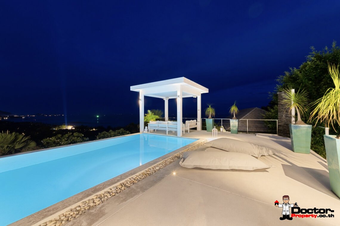5 Bedroom Luxury Modern Villa in Laem Sett, Koh Samui – For Sale
