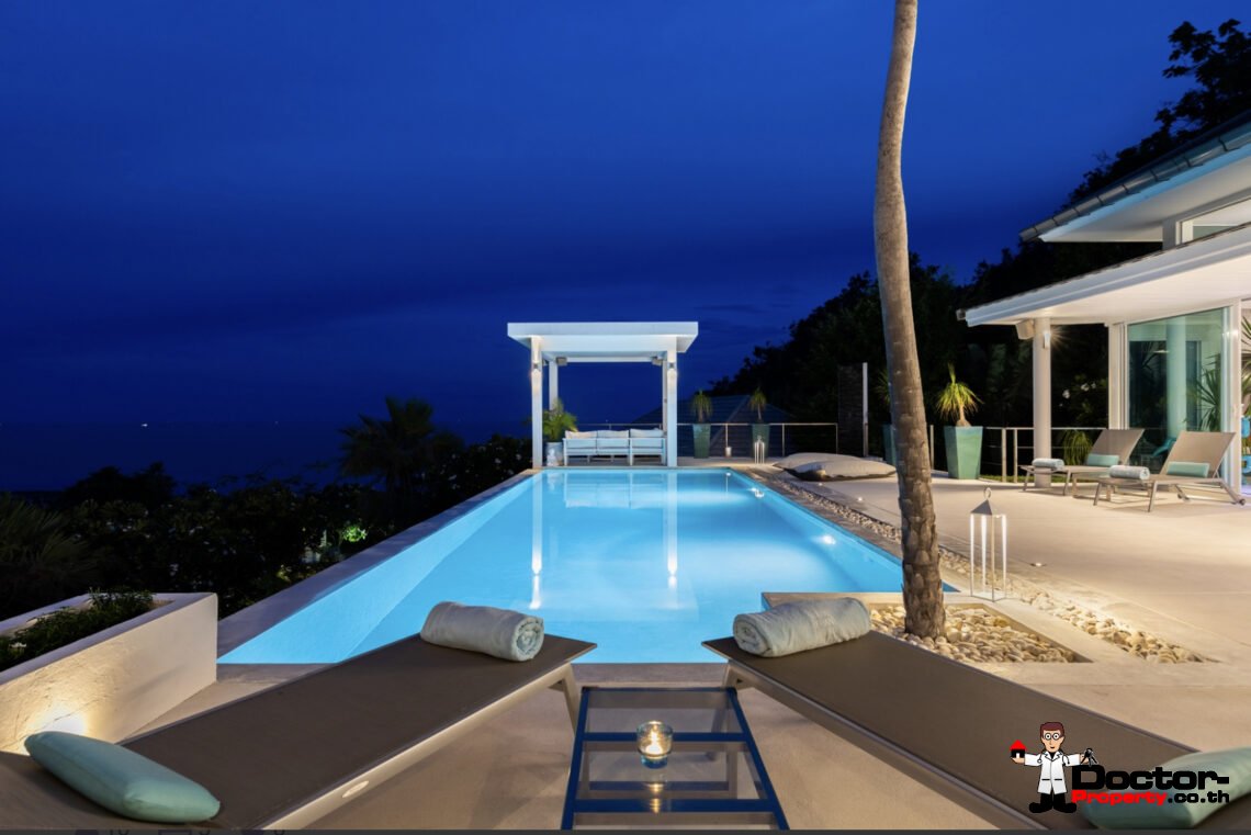 5 Bedroom Luxury Modern Villa in Laem Sett, Koh Samui – For Sale