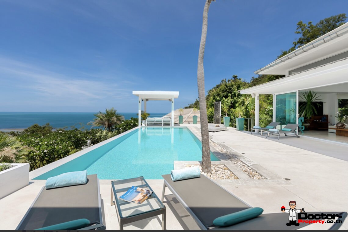 5 Bedroom Luxury Modern Villa in Laem Sett, Koh Samui – For Sale