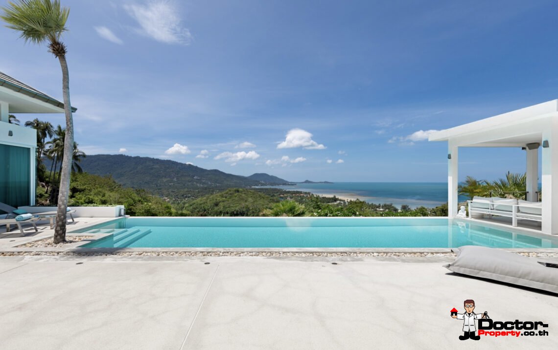 5 Bedroom Luxury Modern Villa in Laem Sett, Koh Samui – For Sale