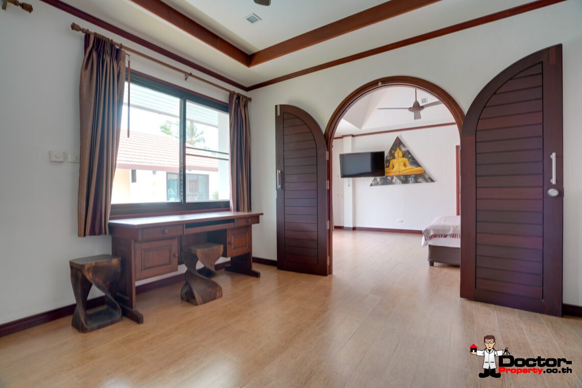 3-4 Bedroom Garden Villa in Bang Rak, Koh Samui – For Sale