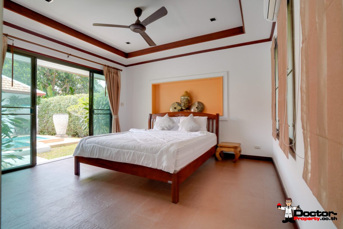 3-4 Bedroom Garden Villa in Bang Rak, Koh Samui – For Sale