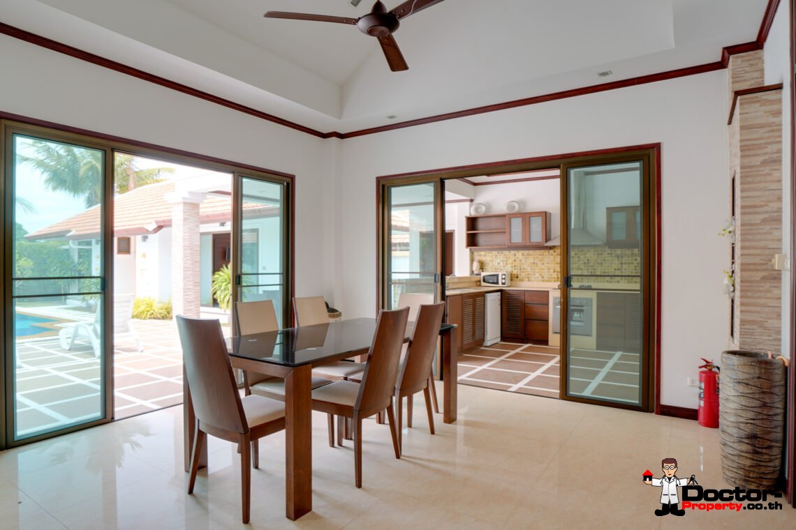 3-4 Bedroom Garden Villa in Bang Rak, Koh Samui – For Sale