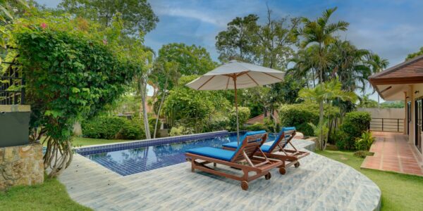 3 Bedroom Garden Villa with Pool in Choeng Mon, Koh Samui – For Sale