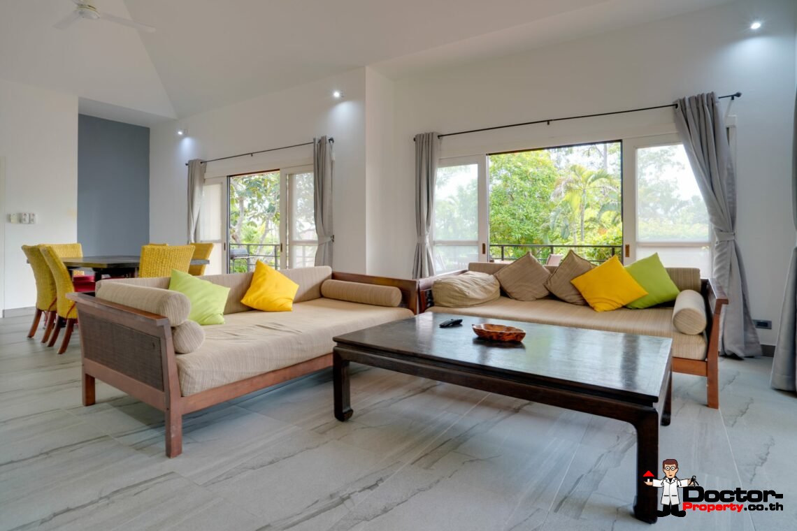 3 Bedroom Garden Villa with Pool in Choeng Mon, Koh Samui – For Sale