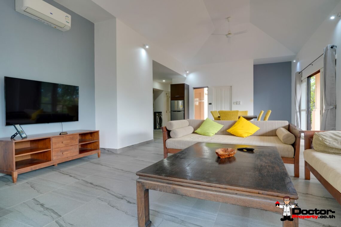 3 Bedroom Garden Villa with Pool in Choeng Mon, Koh Samui – For Sale