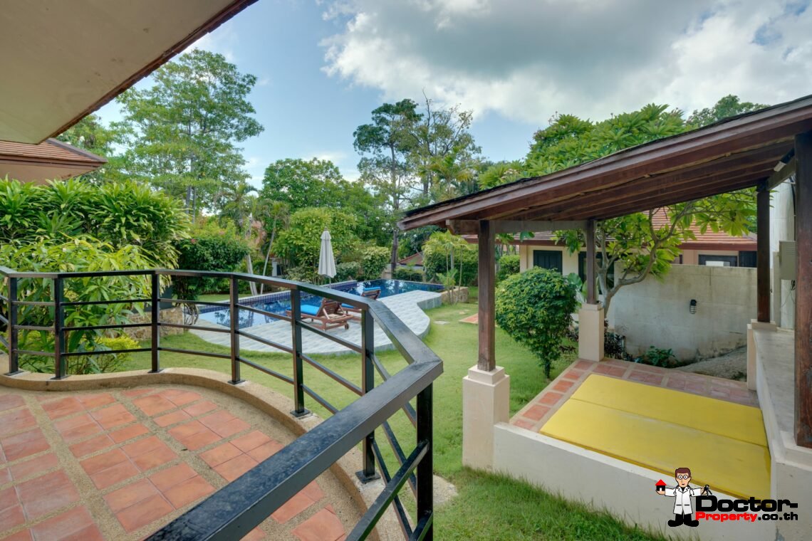 3 Bedroom Garden Villa with Pool in Choeng Mon, Koh Samui – For Sale