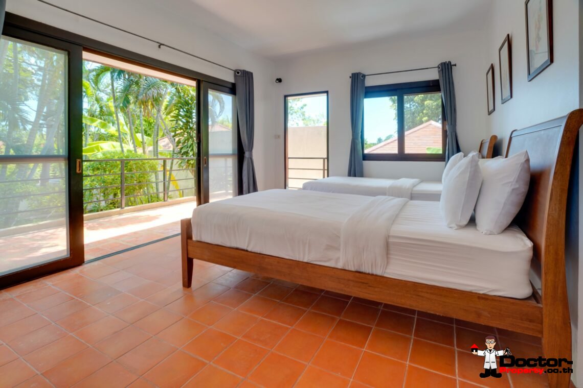 3 Bedroom Garden Villa with Pool in Choeng Mon, Koh Samui – For Sale