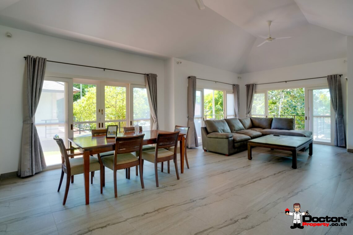 3 Bedroom Garden Villa with Pool in Choeng Mon, Koh Samui – For Sale