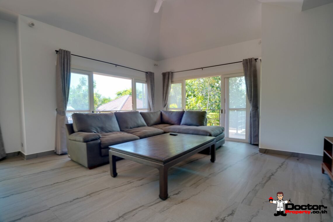 3 Bedroom Garden Villa with Pool in Choeng Mon, Koh Samui – For Sale