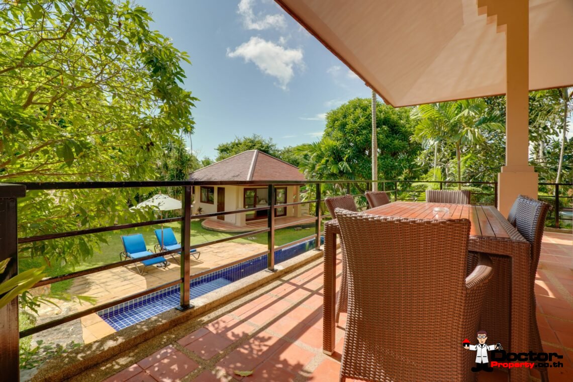 3 Bedroom Garden Villa with Pool in Choeng Mon, Koh Samui – For Sale