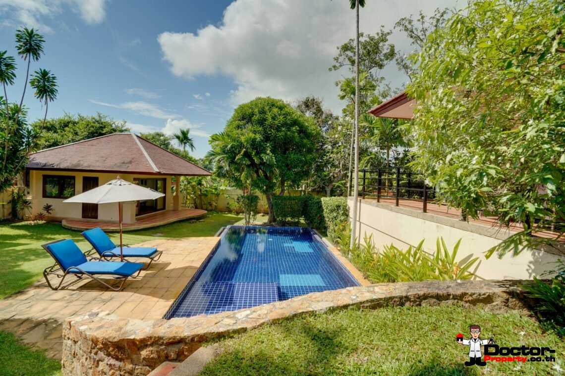 3 Bedroom Garden Villa with Pool in Choeng Mon, Koh Samui – For Sale