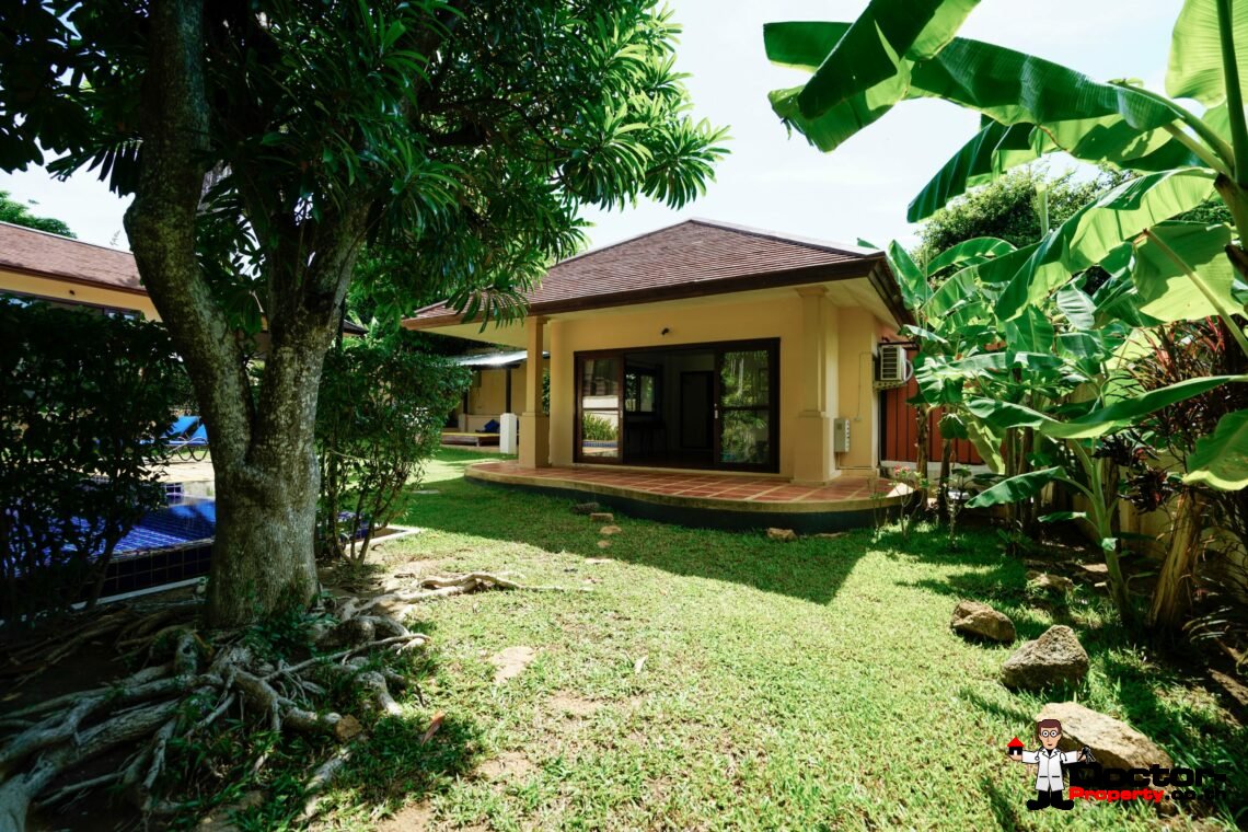 3 Bedroom Garden Villa with Pool in Choeng Mon, Koh Samui – For Sale