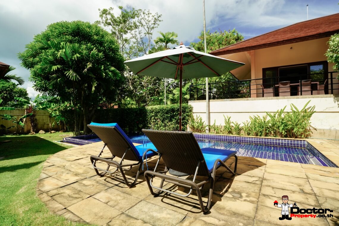 3 Bedroom Garden Villa with Pool in Choeng Mon, Koh Samui – For Sale