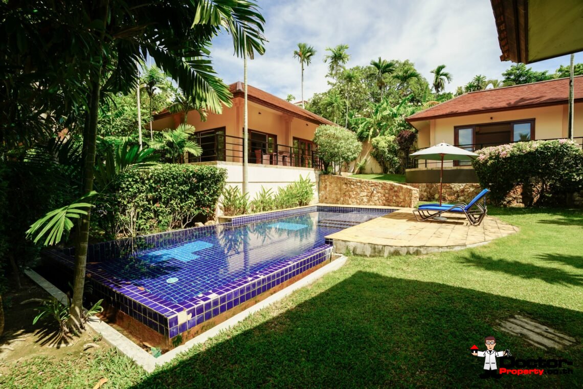 3 Bedroom Garden Villa with Pool in Choeng Mon, Koh Samui – For Sale