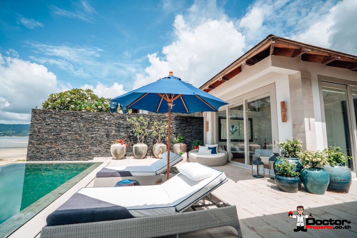 Luxury 4-Bedroom Beachfront Villa with Private Pool on Chaweng Beach, Koh Samui