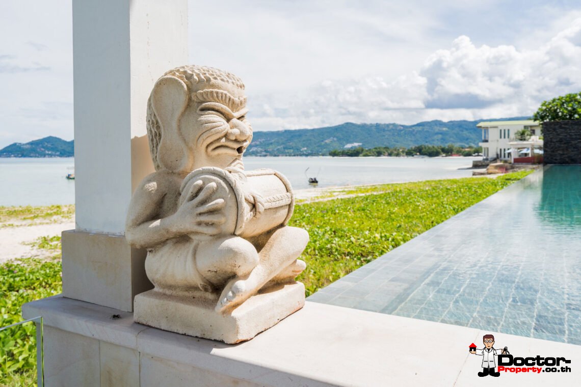 Luxury 4-Bedroom Beachfront Villa with Private Pool on Chaweng Beach, Koh Samui