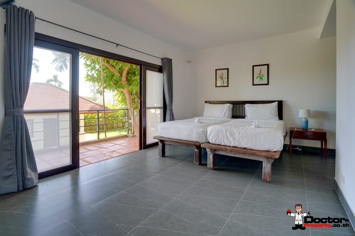 3 Bedroom Garden Villa with Pool in Choeng Mon, Koh Samui – For Sale