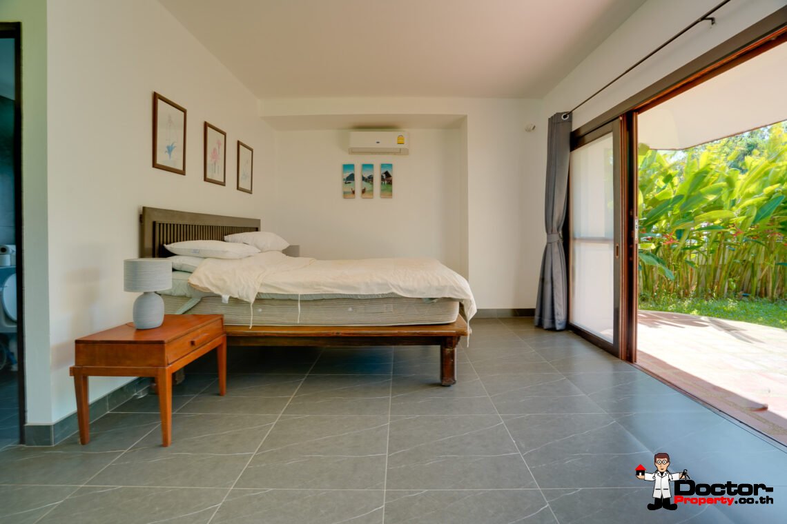 3 Bedroom Garden Villa with Pool in Choeng Mon, Koh Samui – For Sale