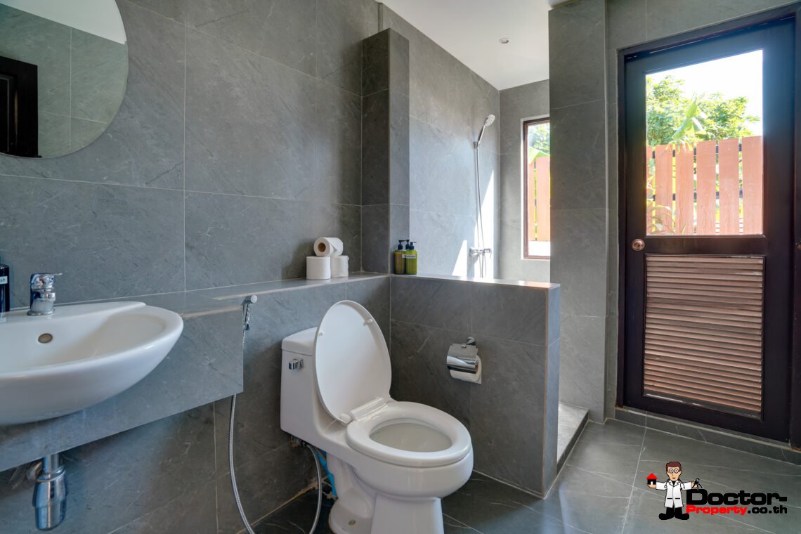 3 Bedroom Garden Villa with Pool in Choeng Mon, Koh Samui – For Sale