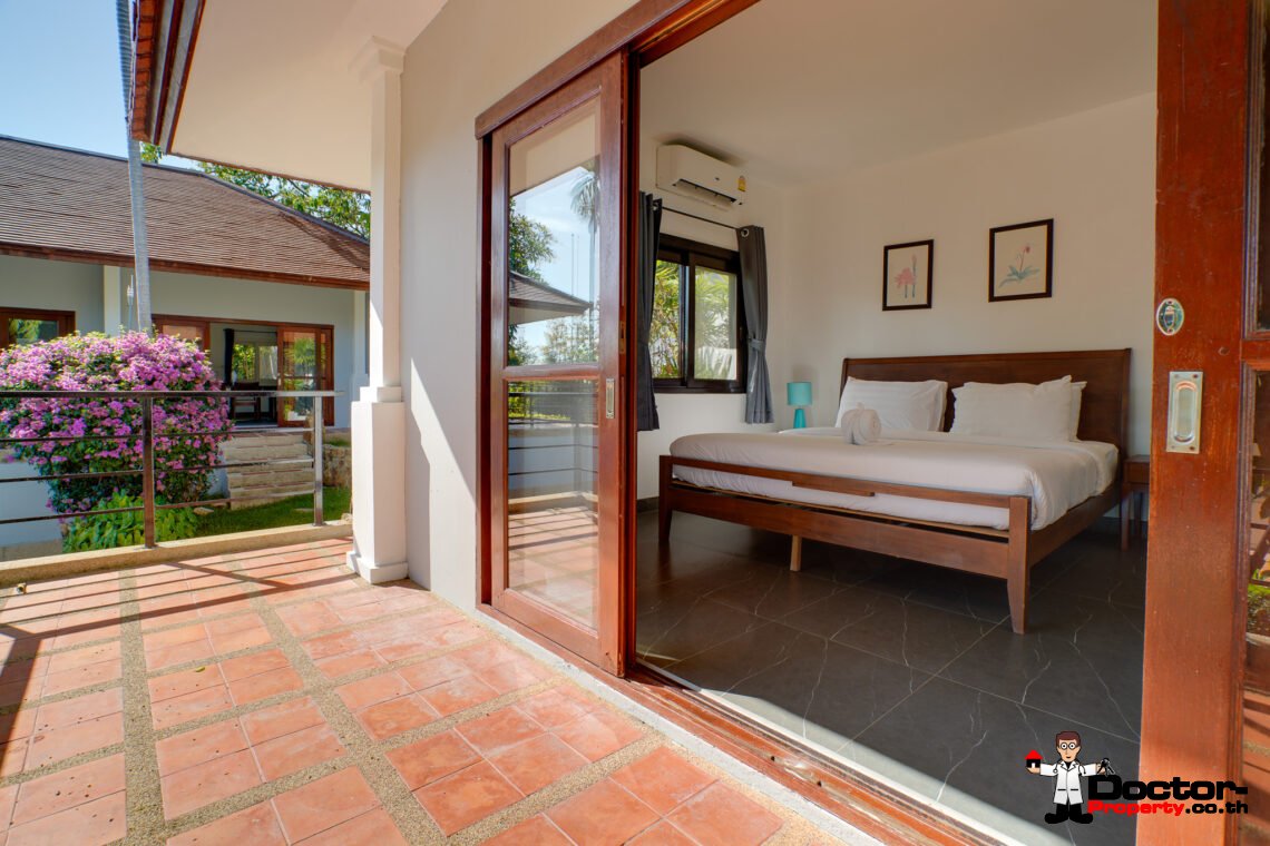 3 Bedroom Garden Villa with Pool in Choeng Mon, Koh Samui – For Sale