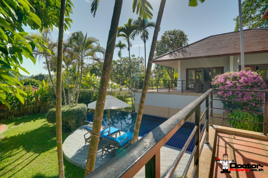 3 Bedroom Garden Villa with Pool in Choeng Mon, Koh Samui – For Sale