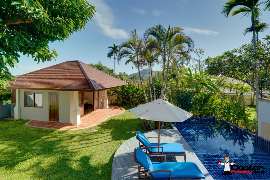 3 Bedroom Garden Villa with Pool in Choeng Mon, Koh Samui – For Sale