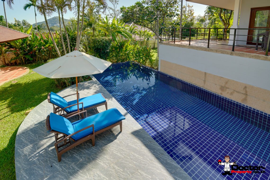 3 Bedroom Garden Villa with Pool in Choeng Mon, Koh Samui – For Sale