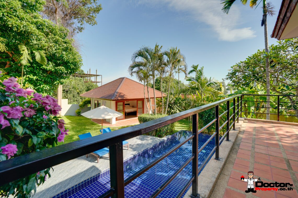 3 Bedroom Garden Villa with Pool in Choeng Mon, Koh Samui – For Sale