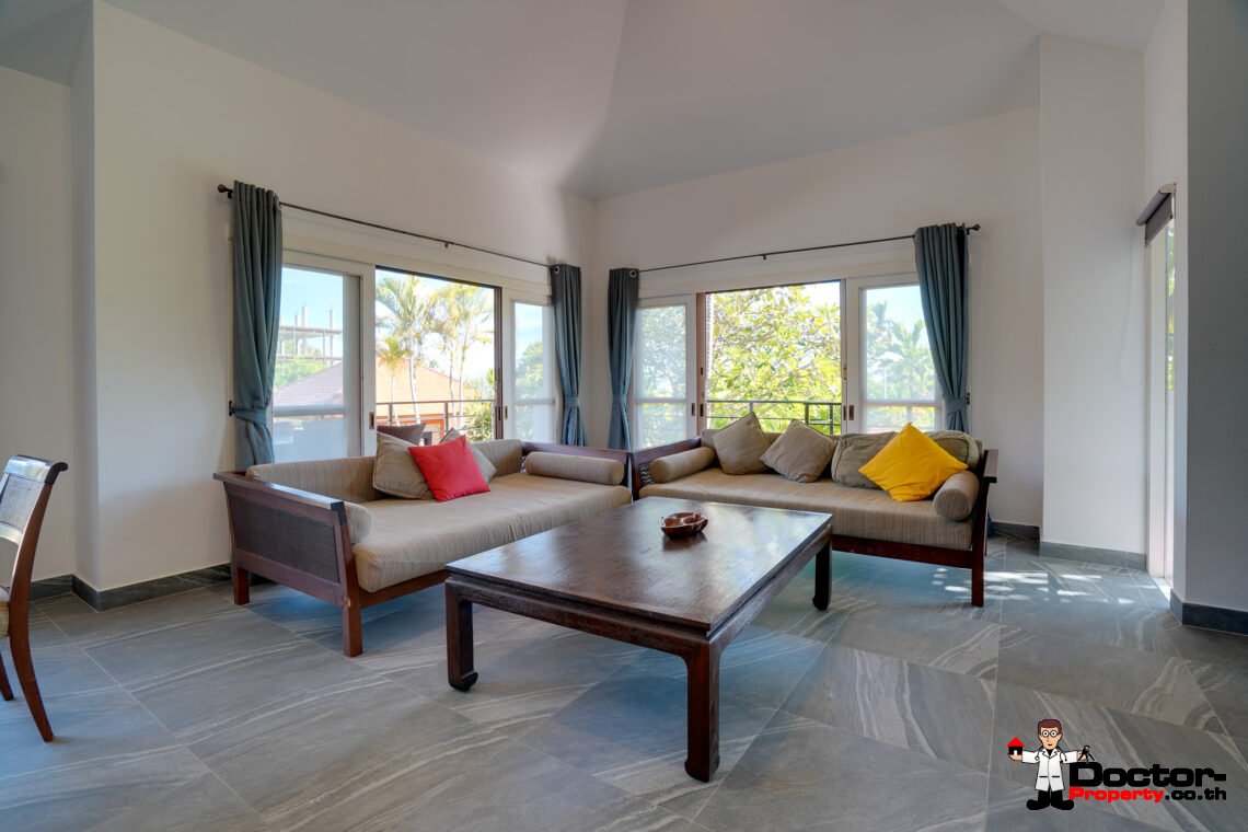 3 Bedroom Garden Villa with Pool in Choeng Mon, Koh Samui – For Sale