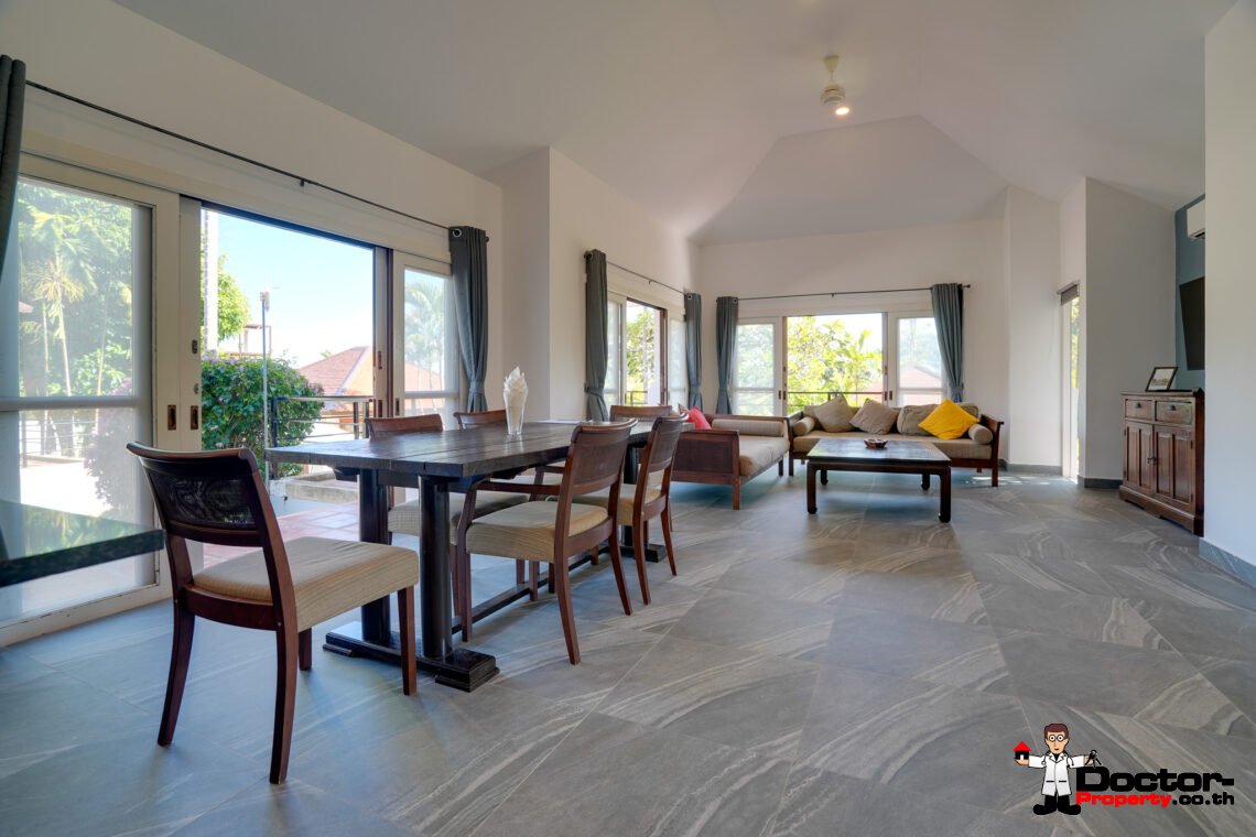 3 Bedroom Garden Villa with Pool in Choeng Mon, Koh Samui – For Sale