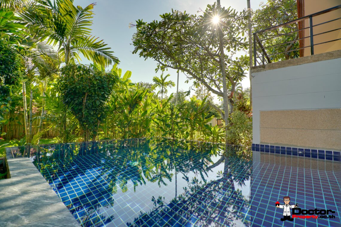 3 Bedroom Garden Villa with Pool in Choeng Mon, Koh Samui – For Sale