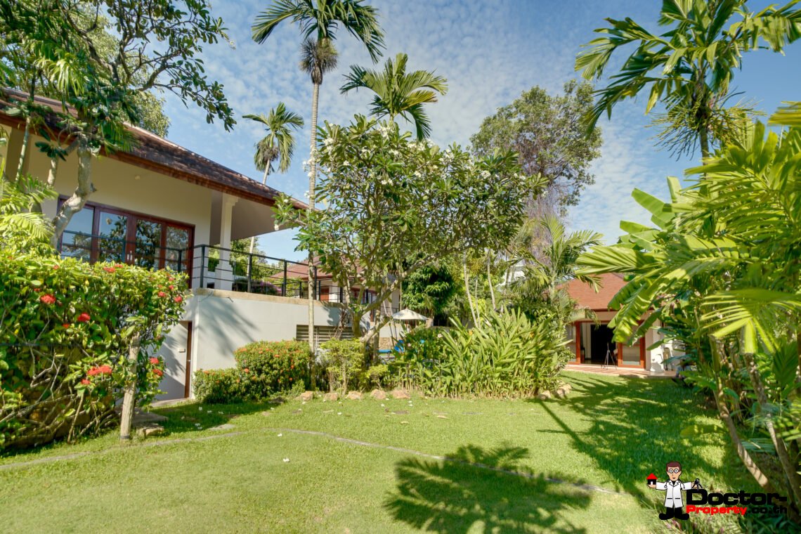 3 Bedroom Garden Villa with Pool in Choeng Mon, Koh Samui – For Sale