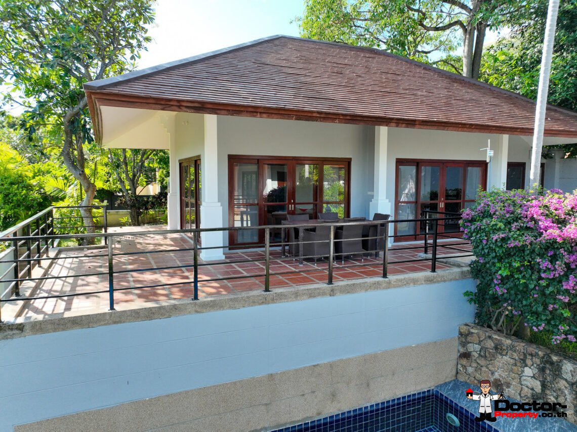 3 Bedroom Garden Villa with Pool in Choeng Mon, Koh Samui – For Sale