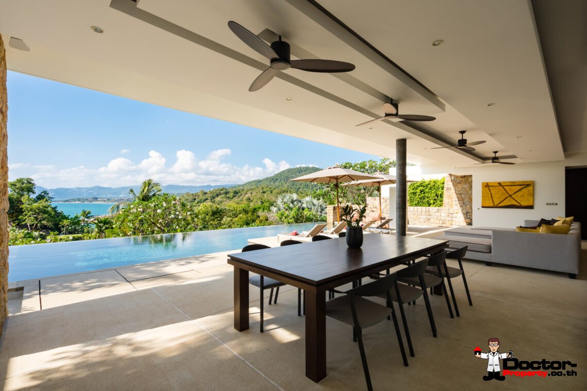 4 Bedroom Luxury Pool Villa – Choeng Mon, Koh Samui – For Sale