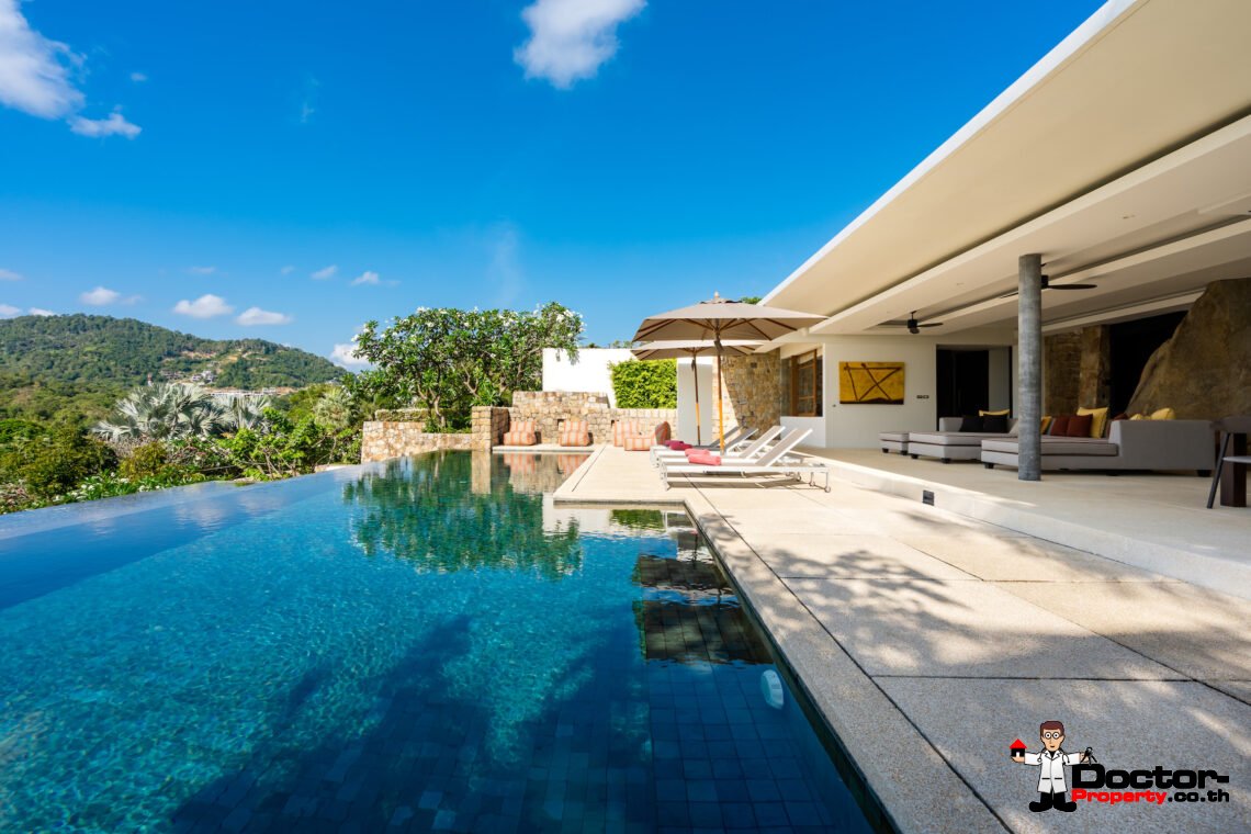 4 Bedroom Luxury Pool Villa – Choeng Mon, Koh Samui – For Sale