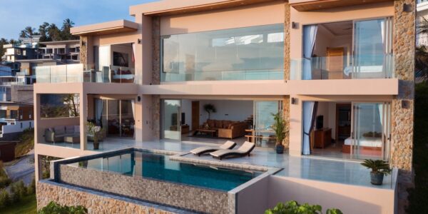 Fantastic 4 Bedroom Sea View Villa in Chaweng Noi, Koh Samui – For sale