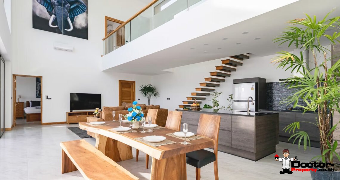 Fantastic 4 Bedroom Sea View Villa in Chaweng Noi, Koh Samui – For sale