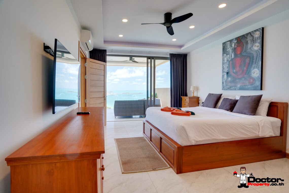 Fantastic 4 Bedroom Sea View Villa in Chaweng Noi, Koh Samui – For sale