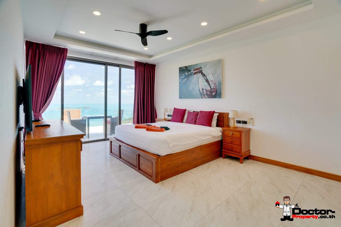 Fantastic 4 Bedroom Sea View Villa in Chaweng Noi, Koh Samui – For sale